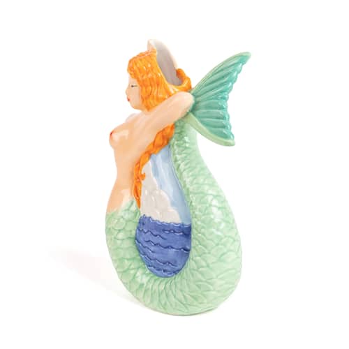 Karaffe Mermaid keramik bunt - Seletti - Mehrfarbig - Keramik