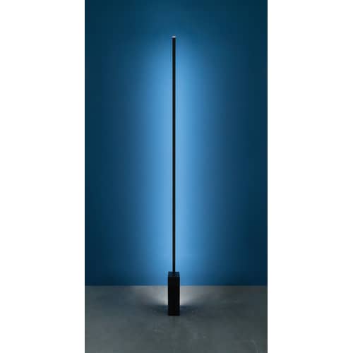 Lampadaire Linescapes / LED - H 192 cm - Nemo - Noir - Aluminium extrudé
