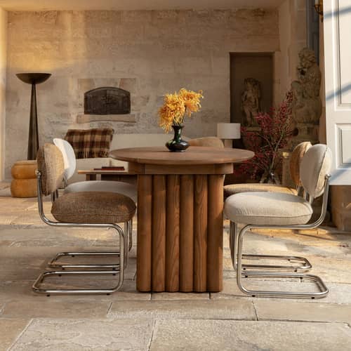 Lampadaire Olympe métal bronze / Ø 52 cm - NV GALLERY - Bronze patiné - Fer