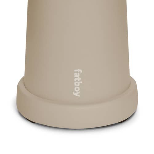 Lampe extérieur sans fil rechargeable Revolve LED beige - Fatboy - Argile - Aluminium, Polycarbonate