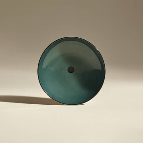 Sarah Soup plate ceramic blue / Ø 22 cm - Maison Sarah Lavoine - Sarah blue - Enamelled sandstone