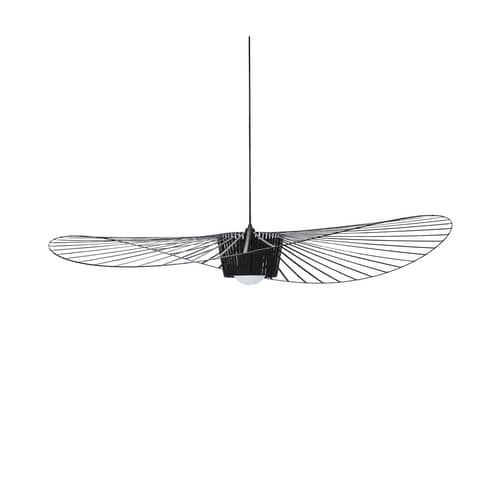 Suspension Vertigo noir Moyenne / Ø 140 cm - Constance Guisset, 2010 - Petite Friture - Noir - Fibre de verre, Polyuréthane