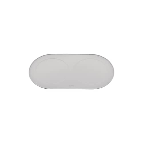 Tapis silicone Itsumo / Pour gamelles chat & chien Small - L 49 cm - Alessi - Tapis silicone - Silicone