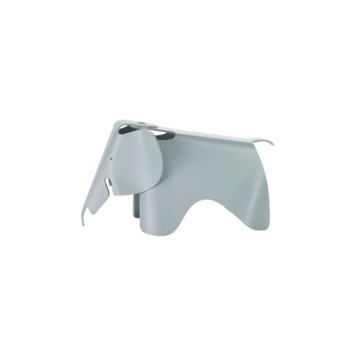 Eames Elephant Decoration plastic material blue / Small (1945) - L 39 cm / Polypropylene - Vitra - Bluish grey - Polypropylene