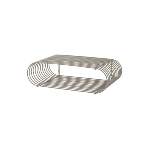 Etagère Curva / L 40 cm - AYTM - Taupe - Acier