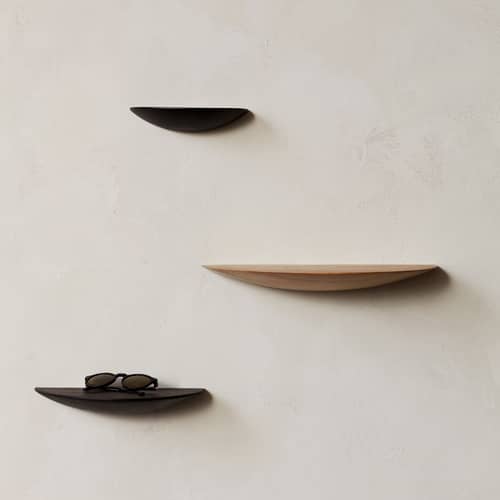 Audo Copenhagen Gridy Fungi Shelf - natural oak | Made In Design UK