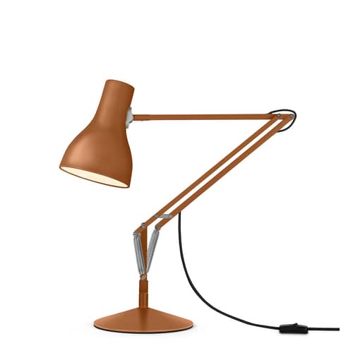 Lampe de table Type 75   / By Margaret Howell - Anglepoise - Sienne - Acier, Aluminium, Fonte
