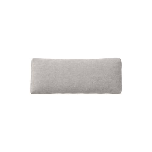 Accessoire / Coussin lombaires pour canapé Connect Soft - 64 x 26 cm - Muuto - Gris (tissu Clay 12) -  Ouate, Mousse, Tissu Kvadrat