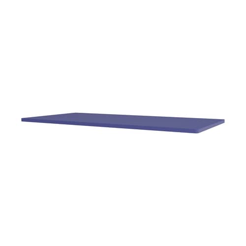 Accessoire  bois bleu / Plateau supérieur pour Panton Wire Extended - L 70 x P 34,8 cm - MONTANA - Monarch 135 - MDF laqué