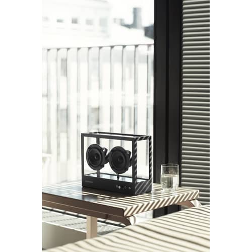 Bluetooth speaker Small Transparent Speaker Transparent / W 26 x H