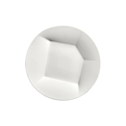 Dessertteller Silos 03 keramik weiß / Ø 24 cm – 2er-Set - Serax - Nr. 03 / Weiß - Porzellan