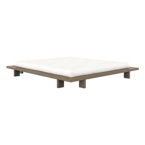 Matelas-futon Triple Latex / 180 x 200 x H 20 cm - Moelleux - Fabriqué à la main - KARUP DESIGN - 180 x 200 cm - Coton, Crin de cheval, Fibres mélangées, Laine, Mousse Latex