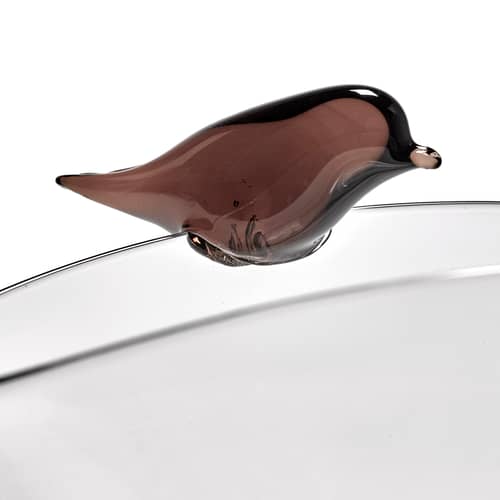 Coupe Perch verre transparent / 31 x 31 cm - Serax - Transparent - Verre