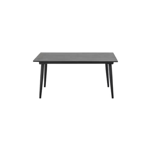 Table basse Pavone métal noir / 90 x 44 x H 60 cm - Fibrociment - Bloomingville - Noir - 