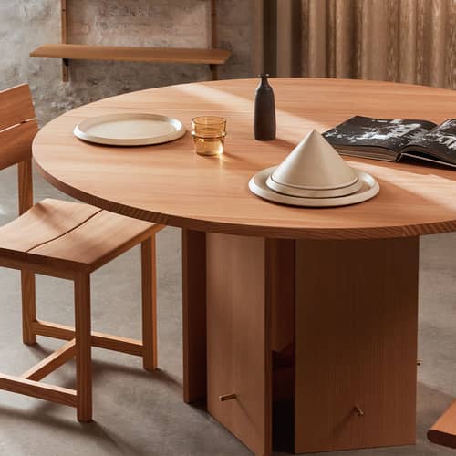 Cloche Erena céramique beige / Ø 19 cm - Ferm Living - Cloche / Crème - Grès