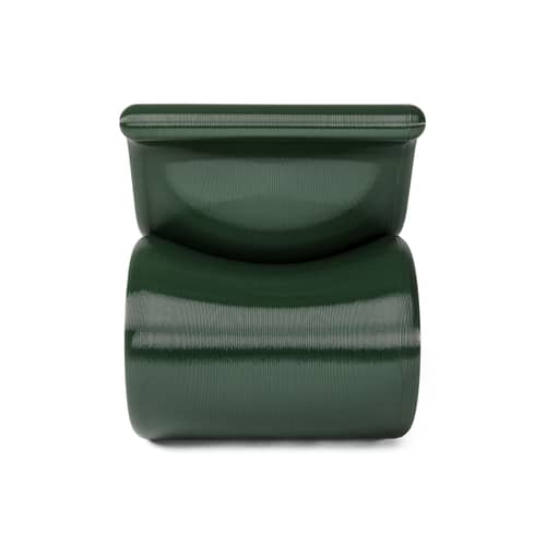 Fauteuil Éclair Chair vert - CRÈME ATELIER - Vert Nori - PETG recyclé