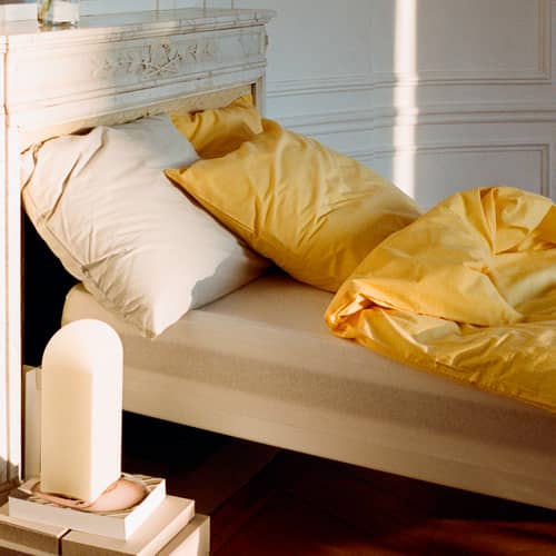 Lampe de table Parade LED verre blanc / H 32 cm - Hay - Blanc - Verre