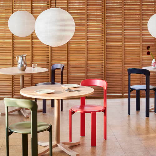 Lampshade Paper Shade Classic Hay / Ø 50 cm - Without Electrical
