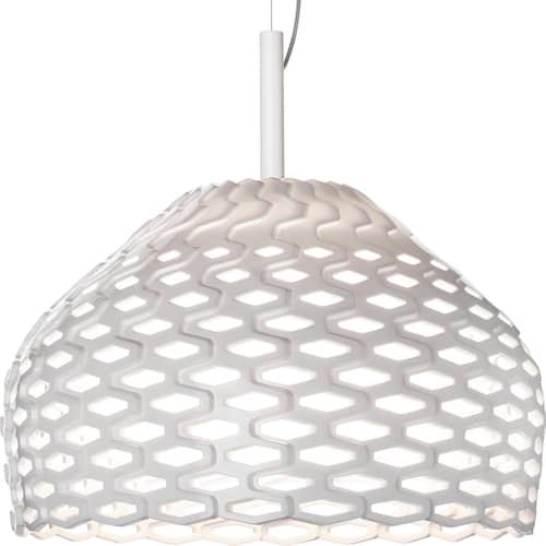 Suspension Tatou S2 plastique blanc Ø 50 cm - Flos - Blanc - Méthacrylate, Polycarbonate