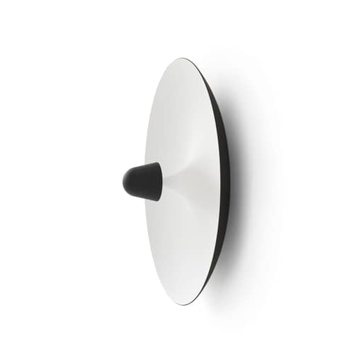 Kantarell LED Wall light metal white / Ceiling light - Ø 55 cm - NEW WORKS - White / Nickel - Aluminium, Steel