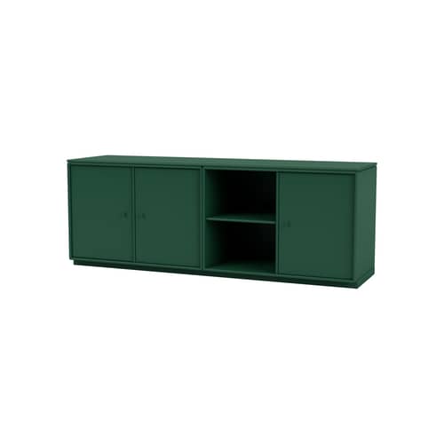 Buffet Save bois vert / L 139.2 x P 38 x H 51 cm - MONTANA - Pine 136 - MDF laqué