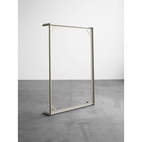 Cadre de lit Connect métal blanc / 140 x 200 cm - Hay - 140 x 200 cm / Blanc - Acier thermolaqué