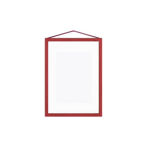 Cornice A4 legno rosso / 23 x 31,7 cm - MOEBE - Betulla rossa - Betulla tinta