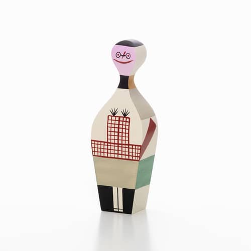 Décoration Wooden Dolls - No. 8 / By Alexander Girard, 1952 - Vitra - No. 8 - Sapin