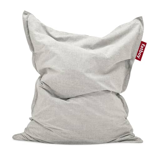 Pouf d\'extérieur The Original Outdoor beige / Tissu Olefin - Fatboy - Beige Mist -  Micro-billes EPS, Tissu oléfine