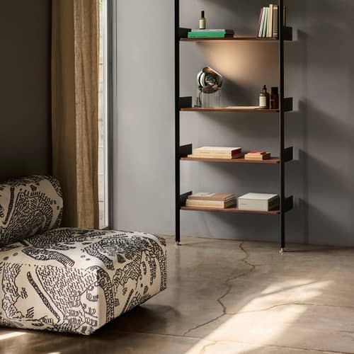 Topan VP13 Table lamp metal silver / H 31 cm - Verner Panton, 1959 - &tradition - Chrome Plated - Acrylic, Chrome-plated aluminium
