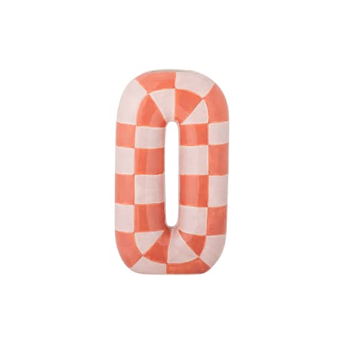 Vaso Mae ceramica arancione / H 32 cm - Bloomingville - Arancione - Ceramica
