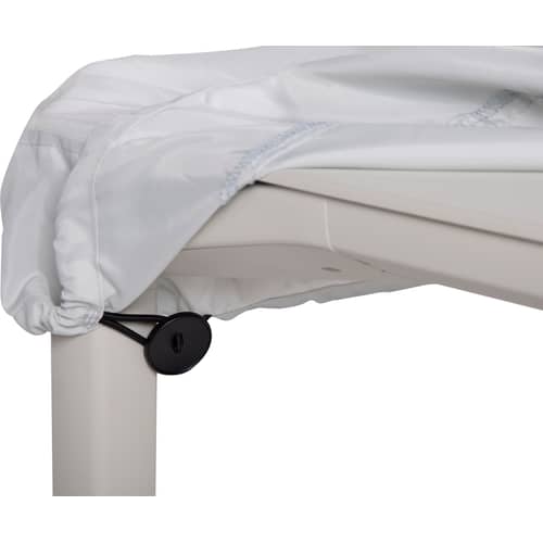 Accessoire  tissu gris / Housse de protection pour tables Fermob jusqu\'à 210 x 100 cm - Fermob - 210 x 100 cm / Gris - Tissu outdoor polyamide