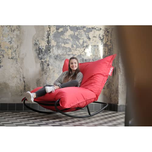 Accessoire  métal noir / Structure Rock\'n Roll pour pouf Original - Fatboy - Noir - Métal galvanisé, Polyester