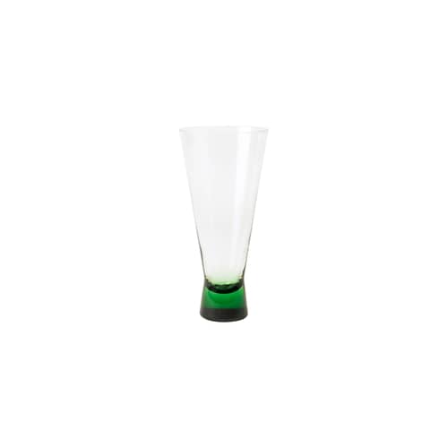 Cocktailglas Konus glas grün / Ø 8 x H 17 cm - 25 cl - BROSTE COPENHAGEN - Grün - mundgeblasenes Glas