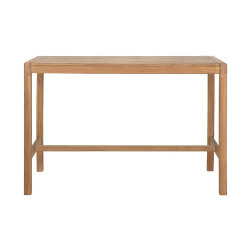hoher Tisch Jack Outdoor textil holz natur / 160 x 80 x H 105 cm - 6 Personen - Ethnicraft - Teakholz - Massives Teakholz