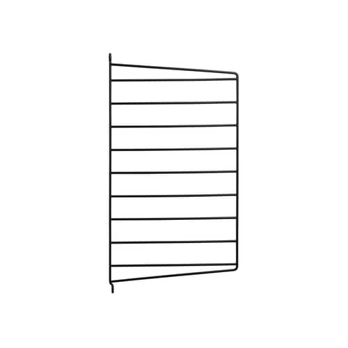 Montant mural / à l\'unité - H 50 x P 30 cm - String Furniture - Noir - Acier laqué