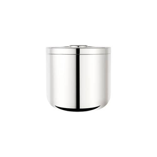 Seau à glace isotherme Oh métal - Christofle - Acier brillant - Acier poli