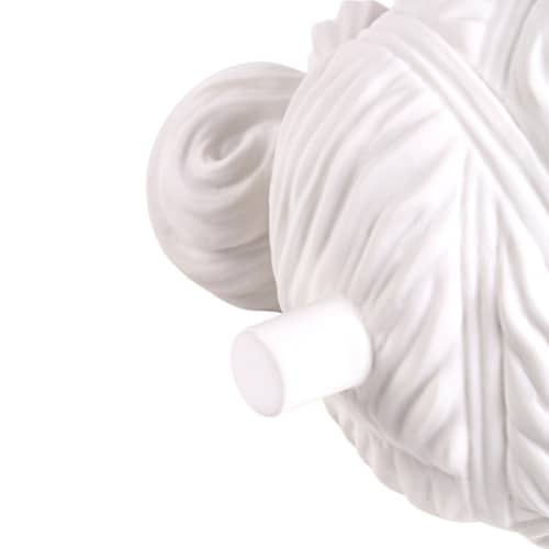 Vaso Amor Volat ceramica bianco / H 30 cm - Seletti - Bianco - Gesso, Porcellana