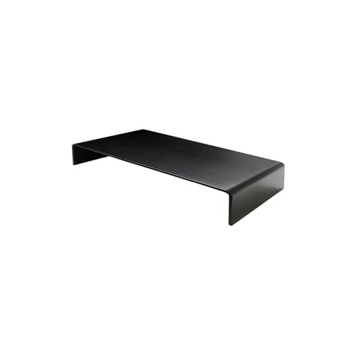 Couchtisch Solitaire Basso metall schwarz 95 x 65 x H 25 cm - Zeus - 95 x 65 cm - schwarz - phosphatierter Stahl