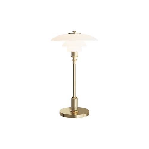 Lampada da esterno ricaricabile senza fili PH 2/1 vetro oro / LED - Louis Poulsen - Ottone - Ottone, Vetro