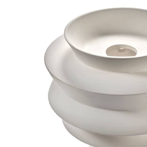 Lampe de table Leo 02 céramique blanc / H 40 cm - Serax - TABLE LAMP 02 M WHITE LEO, BLANC, TU - Grès