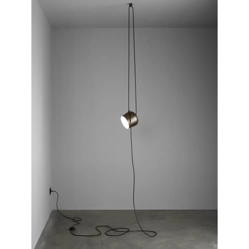 Pendelleuchte AIM Small metall weiß LED - Ø 17 cm - Flos - Weiß - Aluminium, Polykarbonat