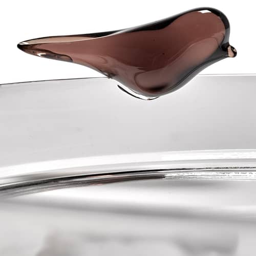 Tablett Perch glas transparent / Small – Ø 26 cm - Serax - Transparent - Glas