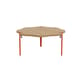 Table basse Vague by Uchronia / Ø 80 x H 43 cm - Chêne massif - TIPTOE