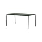 rechteckiger Tisch Panorama metall grün / 160 x 90 cm - 6 Sitze - TIPTOE