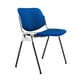 Chaise rembourrée DSC 106 tissu bleu / Giancarlo Piretti, 1965 - ANONIMA CASTELLI