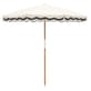 The Amalfi Riviera Parasol textile white / Ø 230 cm - BUSINESS & PLEASURE