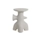 Archeo End table plastic material grey / H 46.7 cm—Jaime Hayón - Magis