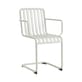 Poltroncina da pranzo Palissade Cantilever metallo grigio / Piccolo - Hay