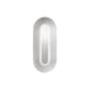 Applique Sasi Large métal argent / LED - H 65 cm - NUURA